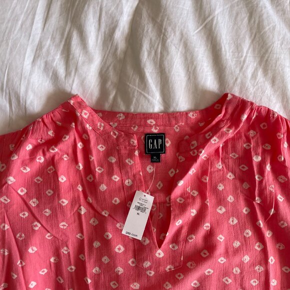 Pink Blouse Bundle: GAP & Talbots (sz XL) - Picture 2 of 7